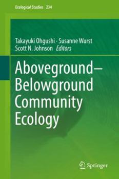 Hardcover Aboveground-Belowground Community Ecology Book
