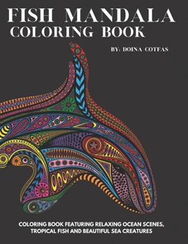 Paperback Fish Mandala Coloring Book