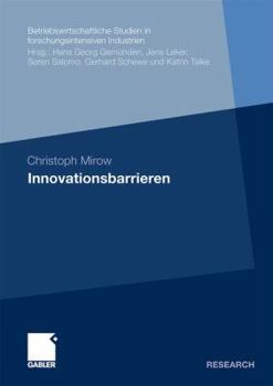Paperback Innovationsbarrieren [German] Book