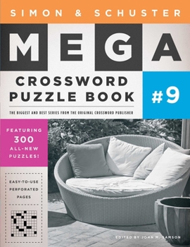 Paperback Simon & Schuster Mega Crossword Puzzle Book #9 Book