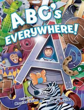 Paperback ABC's Everywhere!: Learn the letters by finding their shapes in everyday things! Book