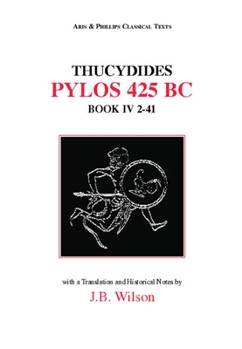 Paperback Thucydides: Pylos 425 Bc; Book IV, 2-41 Book