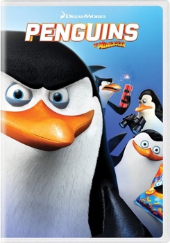 DVD Penguins of Madagascar Book
