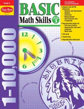 Paperback Basic Math Skills, Grade 3 Teacher Resource Book