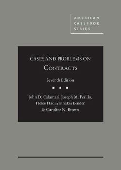 Hardcover Cases and Problems on Contracts (American Casebook Series) Book