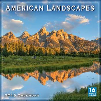 Calendar 2019 American Landscapes 16-Month Wall Calendar: By Sellers Publishing Book