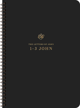 Paperback ESV Scripture Journal, Spiral-Bound Edition: 1-3 John (Paperback) Book