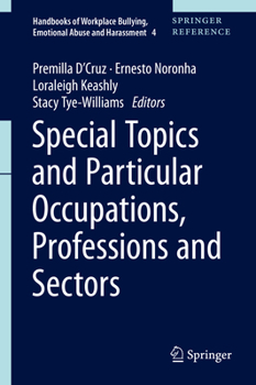 Hardcover Special Topics and Particular Occupations, Professions and Sectors Book