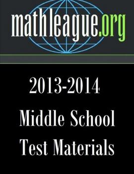 Paperback Middle School Test Materials 2013-2014 Book