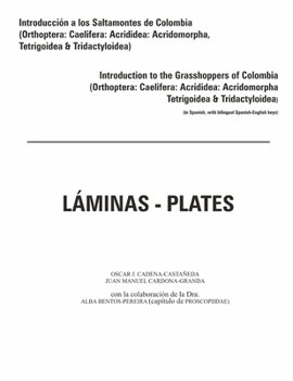 Paperback Introduccion a los saltamontes de Colombia (Laminas-Plates) [Spanish] Book