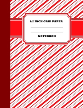 1/2 Inch Grid Paper Notebook: Graph Paper Notebook 1/2 Inch Squares. Grid Paper Journal 8.5x11 in. Peppermint