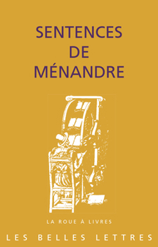 Paperback Sentences de Menandre [French] Book