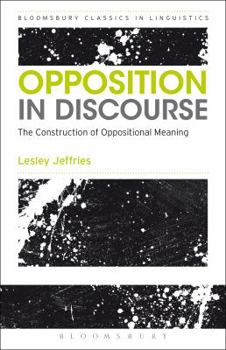 Paperback Opposition In Discourse Book