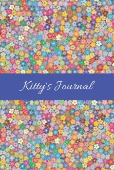 Kitty's Journal: Cute Personalized Name College-Ruled Notebook for Girls & Women - Blank Lined Gift Journal/Diary for Writing & Note Taking