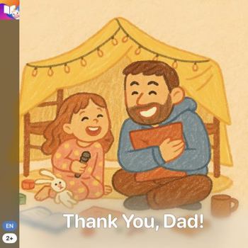 Paperback Thank You, Dad!: A Sweet Father-Daughter Book