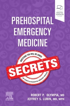 Paperback Prehospital Emergency Medicine Secrets Book