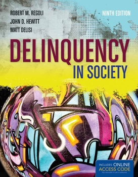 Paperback Delinquency in Society Book