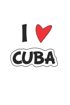 Cuba: Notebook, Journal | Gift Idea for Globetrotters and Travel Fans | checkered | 6x9 | 120 pages