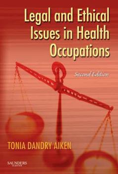 Paperback Legal and Ethical Issues in Health Occupations Book