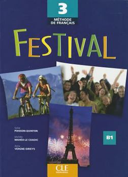 Paperback Festival Level 3 Textbook [French] Book