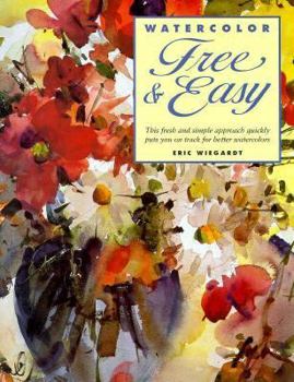 Hardcover Watercolor Free and Easy Book