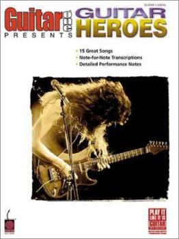 Paperback Guitar One Presents Guitar Heroes Book