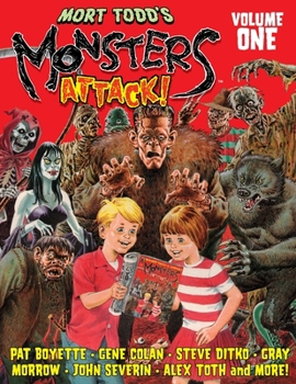 Paperback Mort Todd's Monsters Attack! Volume One Book