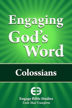 Paperback Engaging God's Word: Colossians Book