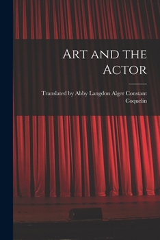 Paperback Art and the Actor Book