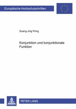 Paperback Konjunktion Und Konjunktionale Funktion [German] Book
