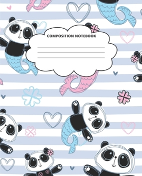 Animal Composition Notebook: Blank Lined Cute Notebooks for Girls Teens Kids School Writing Notes Journal (7.5 x 9.25 in)
