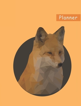 Paperback Planner: Fox 2 Year Monthly Planner with Note Pages (24 Months) - Jan 2020 - Dec 2021 - Month Planning - Appointment Calendar S Book