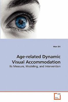 Paperback Age-related Dynamic Visual Accommodation Book