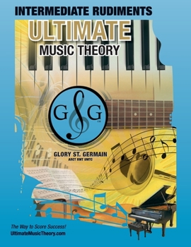 Paperback Intermediate Rudiments Workbook - Ultimate Music Theory: Intermediate Music Theory Workbook (Ultimate Music Theory) includes UMT Guide & Chart, 12 Ste Book