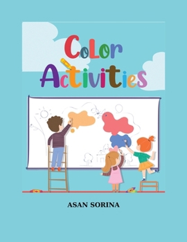 Paperback Color Activities Book for Kids Ages 4-8 Book