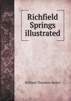 Paperback Richfield Springs illustrated Book