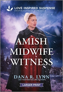 Mass Market Paperback Amish Midwife Witness [Large Print] Book