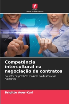 Paperback Competência intercultural na negociação de contratos [Portuguese] Book