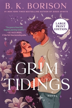 Paperback Grim Tidings [Large Print] Book