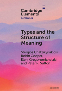 Hardcover Types and the Structure of Meaning Book