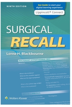 Paperback Ninth Edition (Surgical Recall) Book