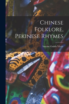 Paperback Chinese Folklore, Pekinese Rhymes Book