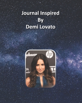 Paperback Journal Inspired by Demi Lovato Book