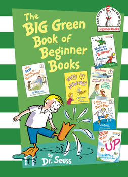 Hardcover The Big Green Book of Beginner Books Book