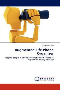 Paperback Augmented-Life Phone Organizer Book