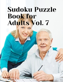 Paperback Sudoku Puzzle Book for Adults Vol. 7 Book