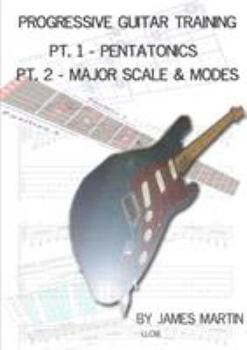 Paperback Progressive Guitar Training Pts. 1 & 2 - Pentatonic and Diatonic Scales Book