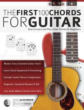 Paperback The First 100 Chords for Guitar Book