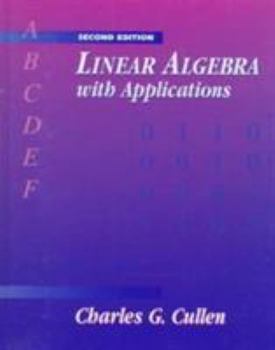 Paperback Linear Algebra with Applications Book