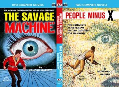 Paperback People Minus X & the Savage Machine Book